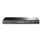 Коммутатор TP-Link TL-SG2428P JetStream гигабитный Smart коммутатор на 24 порта PoE+ и 4 SFP-слота SMB, фото 1