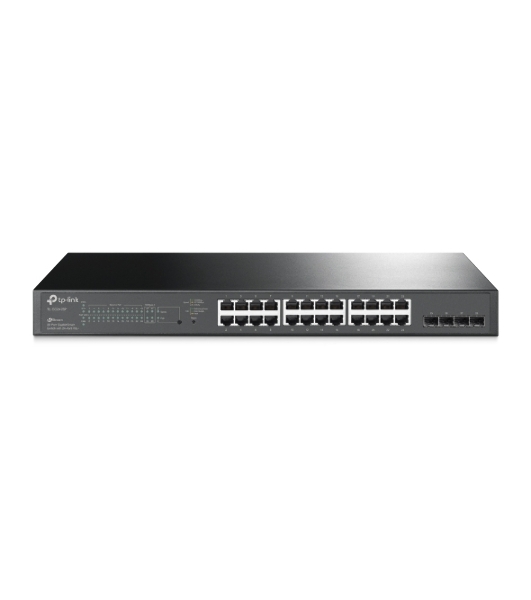 Коммутатор TP-Link TL-SG2428P JetStream гигабитный Smart коммутатор на 24 порта PoE+ и 4 SFP-слота SMB