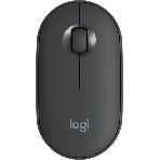 Мышь беспроводная Logitech Pebble M350 графитовый, 1000 dpi, радиоканал, Bluetooth, USB, кнопки - 3, фото 1