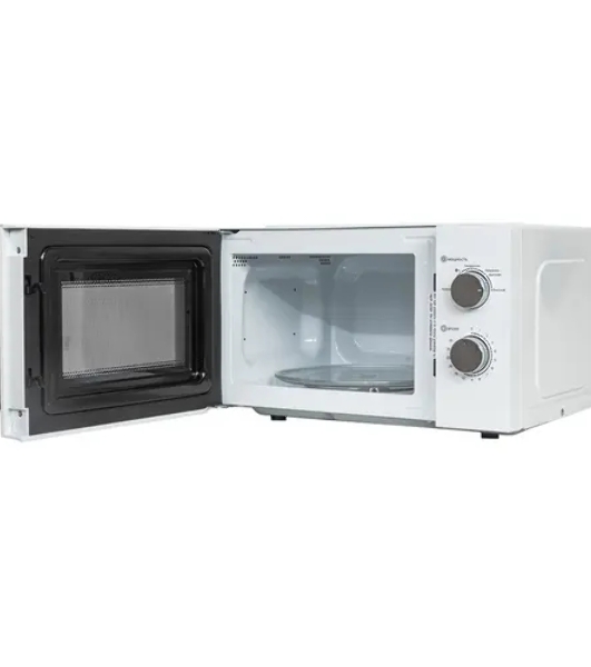 Микроволновая печь JVC JK-MW149M белый, 20 л, 700 Вт, переключатели - поворотный механизм