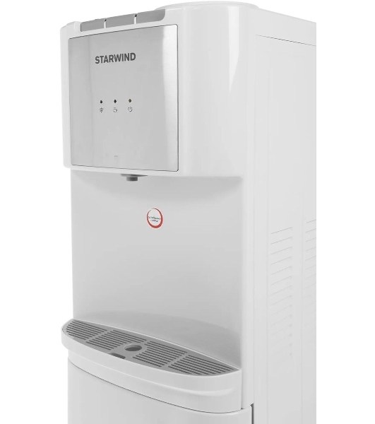 Кулер для воды Starwind SW-1115EB, верхняя загрузка, нагрев 95 °С, охлаждение 10 °С, белый