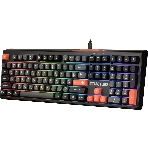 Клавиатура проводная игровая Defender Atomic Force GK-005 RU,чер/сер,108кн+FN,радуж,1.5м, фото4