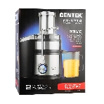 Соковыжималка Centek CT-1214 стальной/чёрный, центробежная, 1500 Вт, 1100 мл, механическое, фото2