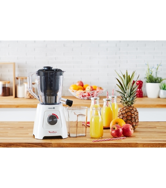 Блендер стационарный Moulinex Blendforce LM42Q110 600 Вт, белый
