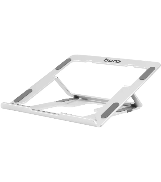 Подставка для ноутбука Buro BU-LS120 238x17x215мм 450г алюминий серебристый