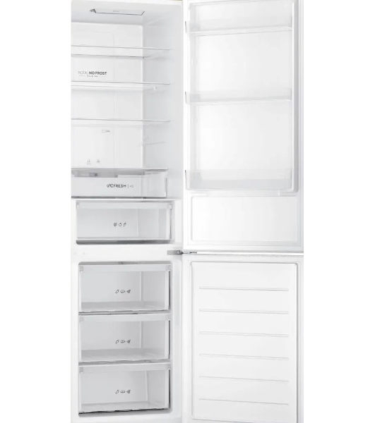 Холодильник Haier CEF538CSG серебристый двухкамерный 263/105л морозилка снизу, No Frost