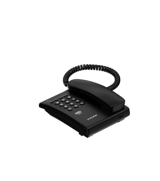 Проводной телефон MAXVI CS-02 черный