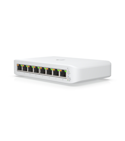 Коммутатор Ubiquiti USW-LITE-8-POE 8POE 1000M POE