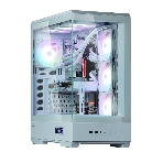 Компьютерный корпус ZALMAN P50 DS, ATX, WHITE, WINDOW, 2x3.5', 3x2.5', 1xUSB TYPE-C, 2xUSB 3.0, SIDE 3x120мм ARGb, REAR 1x120мм ARGb, фото9