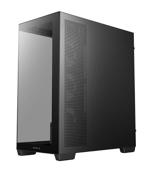 Компьютерный корпус Deepcool CG580 4F черный без БП ATX 6x120мм 3x140мм 2xUSB 3.0 audio bott PSU