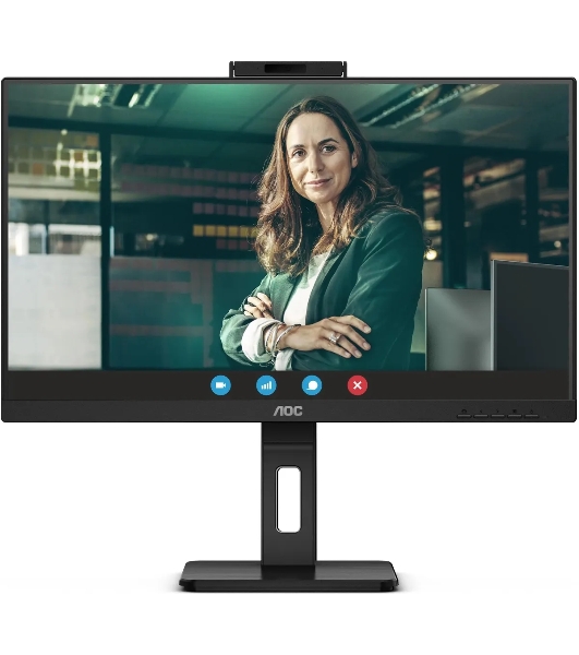 Монитор 27' AOC Q27P3QW IPS 2560x1440, 75 Гц, 4 мс, 16:9, 350 кд/м2, 1xHDMI, 1хDP, черный