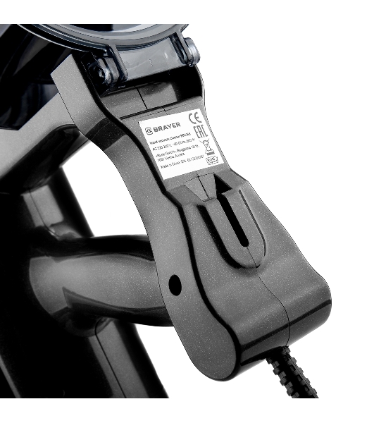 Пылесос вертикальный BRAYER BR4268 серый/красный, питание от сети, 185 Вт, уборка сухая, пылесборник 0,8 л