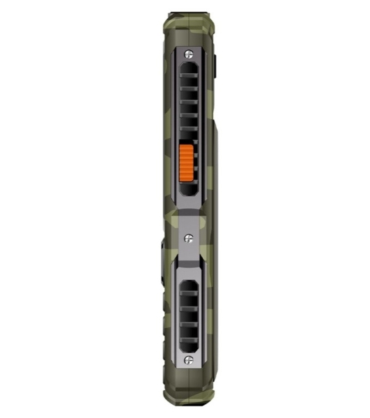 Мобильный телефон BQ 2830L Tank Connect Max камуфляж/серый