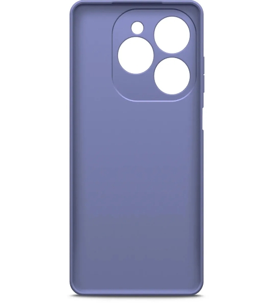 Чехол (клип-кейс) BoraSCO для Tecno Spark 20/20C/Go 2024/Pop 8 Microfiber Case лавандовый