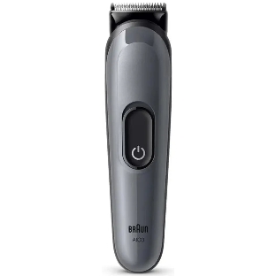 Триммер Braun AIO3500 серый (насадок в компл:3шт)
