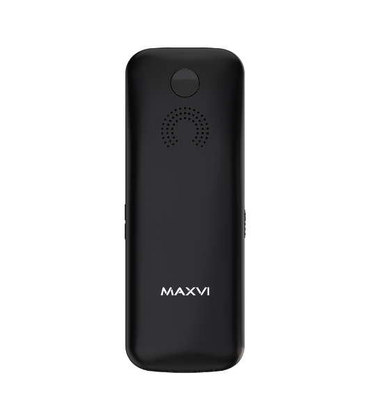 Мобильный телефон Maxvi RT-03 + док-станция, черный