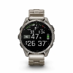 Умные часы Garmin Fenix 8 1.4' AMOLED, Wi-Fi, Bluetooth, NFC, 100м, титановый серый / титановый, фото3