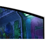 Монитор 49' Samsung Odyssey OLED G9 S49DG932SIXCI OLED 5120x1440, 240 Гц, 0.03 мс, 32:9, 250 кд/м², 1xHDMI, 1xDP, 2xUSB-C, 1x3.5 мм, изогнутый R1800, серебристы, фото3