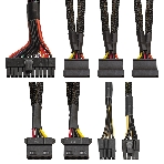 Компьютерный корпус Minitower ExeGate mEVO-7807-NPX450 (mATX, БП 450NPX 12см, 1хUSB+1хUSB 3.0, черный 1x12см с RGb подсветкой), фото3