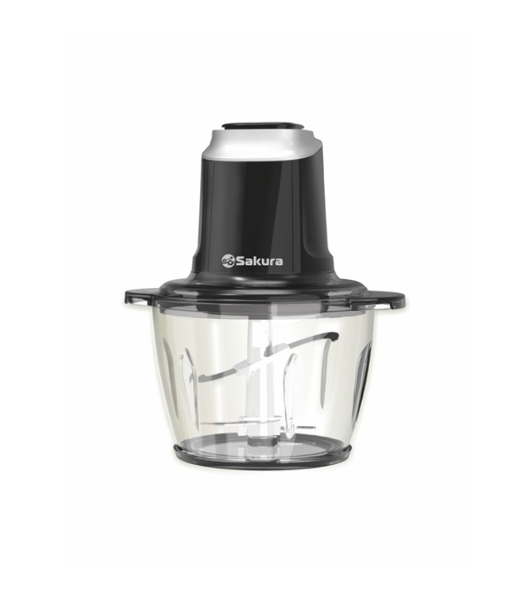 Чоппер Sakura SA-6261BK 1.2 л 500Вт стекл 4 ножа