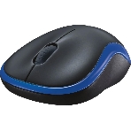 Мышь беспроводная Logitech M185 синий, 1000 dpi, радиоканал, USB, кнопки - 3, фото2
