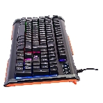 Клавиатура Oklick 717G Black Death проводная, USB Type-A, чёрный/серый, фото3