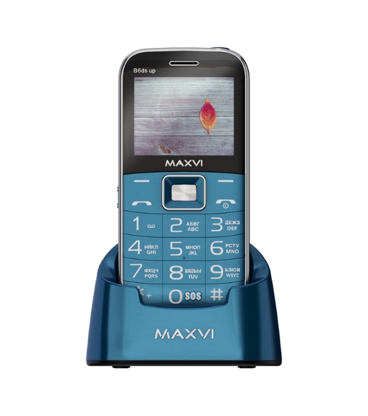 Мобильный телефон Maxvi B6ds up маренго