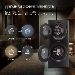 стирально-сушильная машина Hyundai Proxima WMD9424 темно-серебристый, загр. фронтальная макс.: 15 кг 1400 об/мин класс: А+++, фото3
