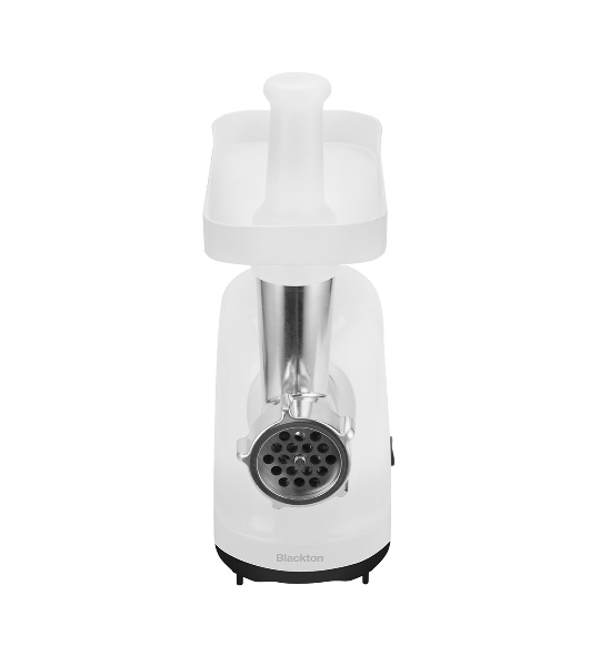 Мясорубка электрическая Blackton Bt MG1111 белый/черный, 1200 Вт, 1.5 кг/мин, реверс, защита от перегрузки, насадки - 2
