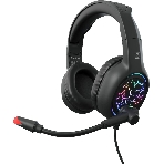 Гарнитура Oklick HS-L930G чёрный/синий, проводная, USB, подсветка, фото 1