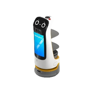 Робот Pudu Сервисный робот-доставщик PuduRobotics модели KettyBot Pro ( белый) в компл. с зарядной станц.
