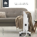 Конвектор электрический Domfy DCW-CH1020 белый, 2000 Вт, 30 м2, термостат, фото15