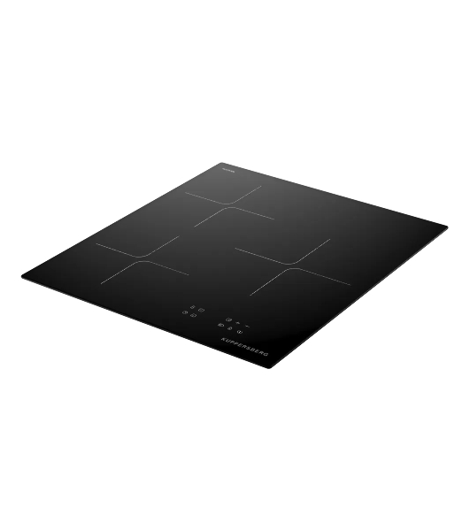 Варочная панель Kuppersberg ICI 406, индукция, High-Tech, 45 см, 9 уровней мощности, inverter, таймер, пауза, Booster, автоматическое отключение, сенсорное управление, автоматическое закипание, черный