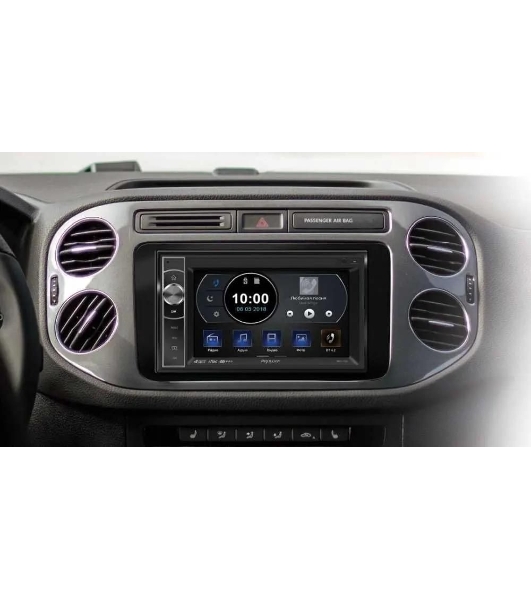 Автомагнитола Prology MPV-120, 2 DIN, 6.2', Bluetooth, USB Type-A, AUX, пульт ДУ