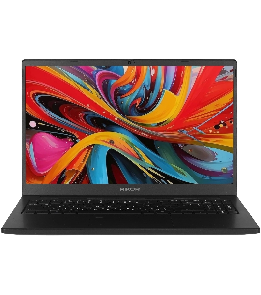 Ноутбук 15.6' IPS FHD RIKOR NINO 201.1 черный (AMD Ryzen 5 5500U/16Gb/256Gb SSD/VGA int/W11Pro/RJ45) (D6EC3CC9)
