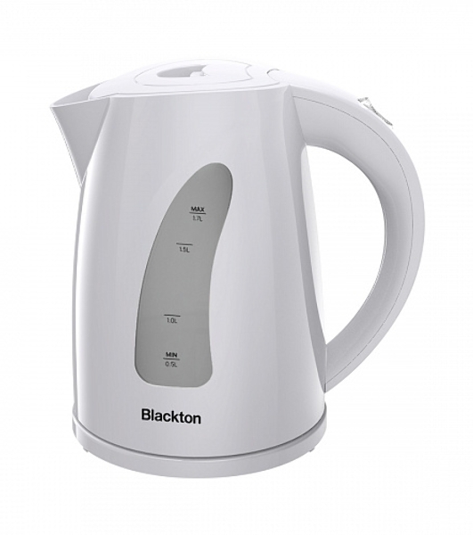 Электрочайник Blackton Bt KT1706P серый, 1.7 л, 2200 Вт, скрытый нагревательный элемент