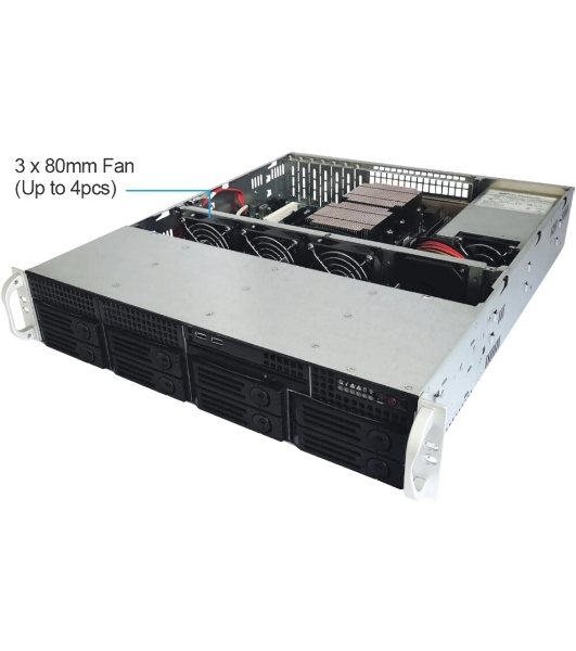Серверный корпус CS-R25 with 12G HDD BP and 550w RPS