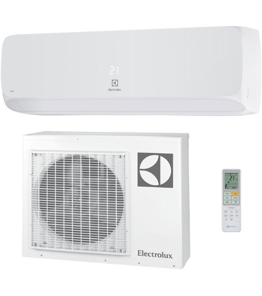 Кондиционер сплит-система Electrolux Loft EACS-09HAL/N8 9000 BTU, 25 м², 27 дБ, охлаждение, обогрев, белый
