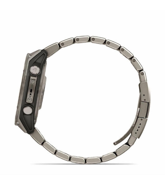 Умные часы Garmin Fenix 8 1.4' AMOLED, Wi-Fi, Bluetooth, NFC, 100м, титановый серый / титановый