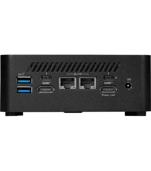 Мини ПК MSI Cubi NUC 1M-052BRU Core 5 120U (1.4) Graphics CR noOS GbitEth WiFi BT 120W черный (936-B0B111-080)