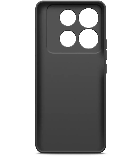 Чехол (клип-кейс) BoraSCO для Infinix Note 40 Silicone Case черный (73182)