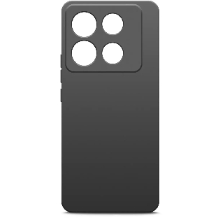 Чехол (клип-кейс) BoraSCO для Infinix Note 40 Silicone Case черный (73182)
