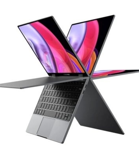Ноутбук Chuwi MiniBook X touch/10.5'/IPS/Intel N150/16384Mb/512Gb SSD/Intel UHD Graphics/Windows 10 Pro/серый/0.98kg