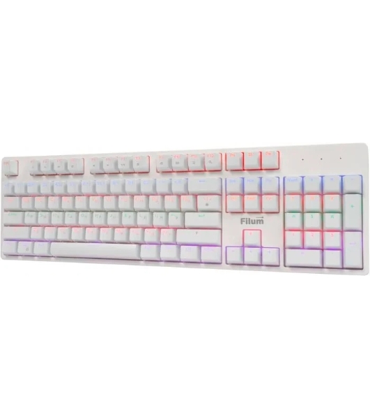 Клавиатура Filum FL-GKBM25 проводная, USB Type-C, белый