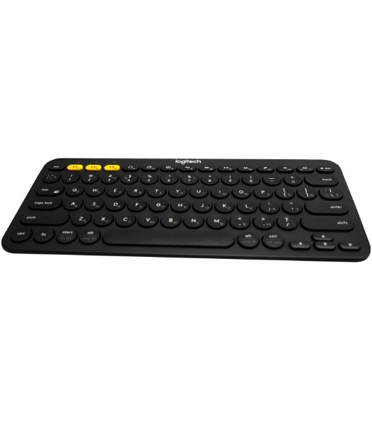 Клавиатура беспроводная Logitech K380 (920-007590) темно-серый (неоригинальная гравировка)
