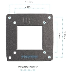 Кронштейн Kromax OPTIMA-104 черный, 10'-28', max 25 кг, настенный, VESA 100x100 мм, фото4