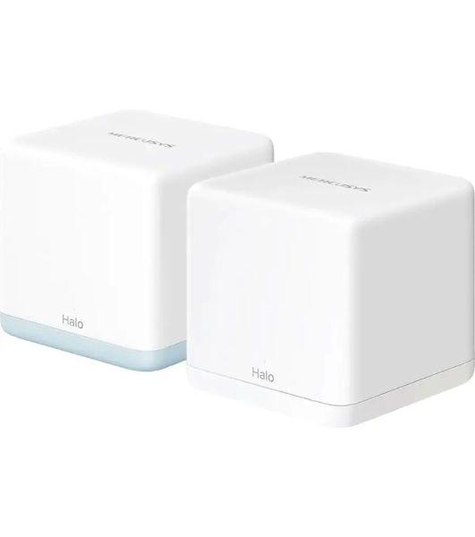 Mesh Wi-Fi система Mercusys Halo H32G(2-pack) AC1200, до 300 Мбит/с на 2,4 ГГц + до 867 Мбит/с на 5 ГГц, комплект 2 шт