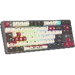 Клавиатура беспроводная A4Tech Bloody WS87 USB, Bluetooth/Радиоканал серый/красный, фото8