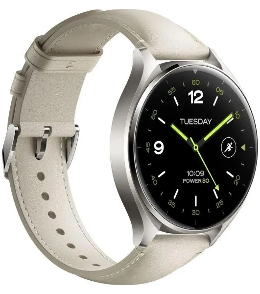 Умные часы Xiaomi Watch 2, 1.43' AMOLED, Bluetooth, 5ATM, белый / серый