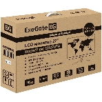 Монитор 27' ExeGate SuperView EH2707A IPS 1920x1080, 100 Гц, 5 мс, 16:9, 250 кд/м², HDMI 2.0, DP, VGA, 3.5 мм, FreeSync, черный, фото2